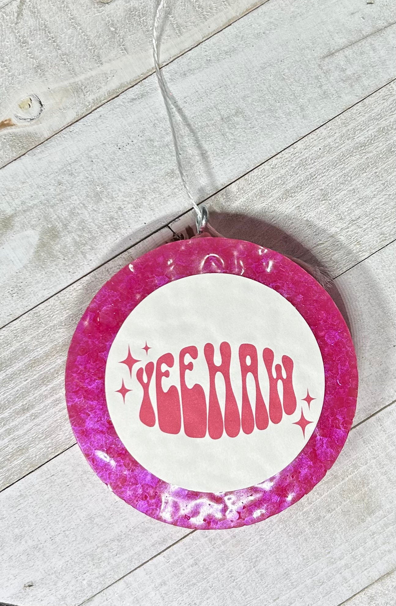 Round Car Freshie