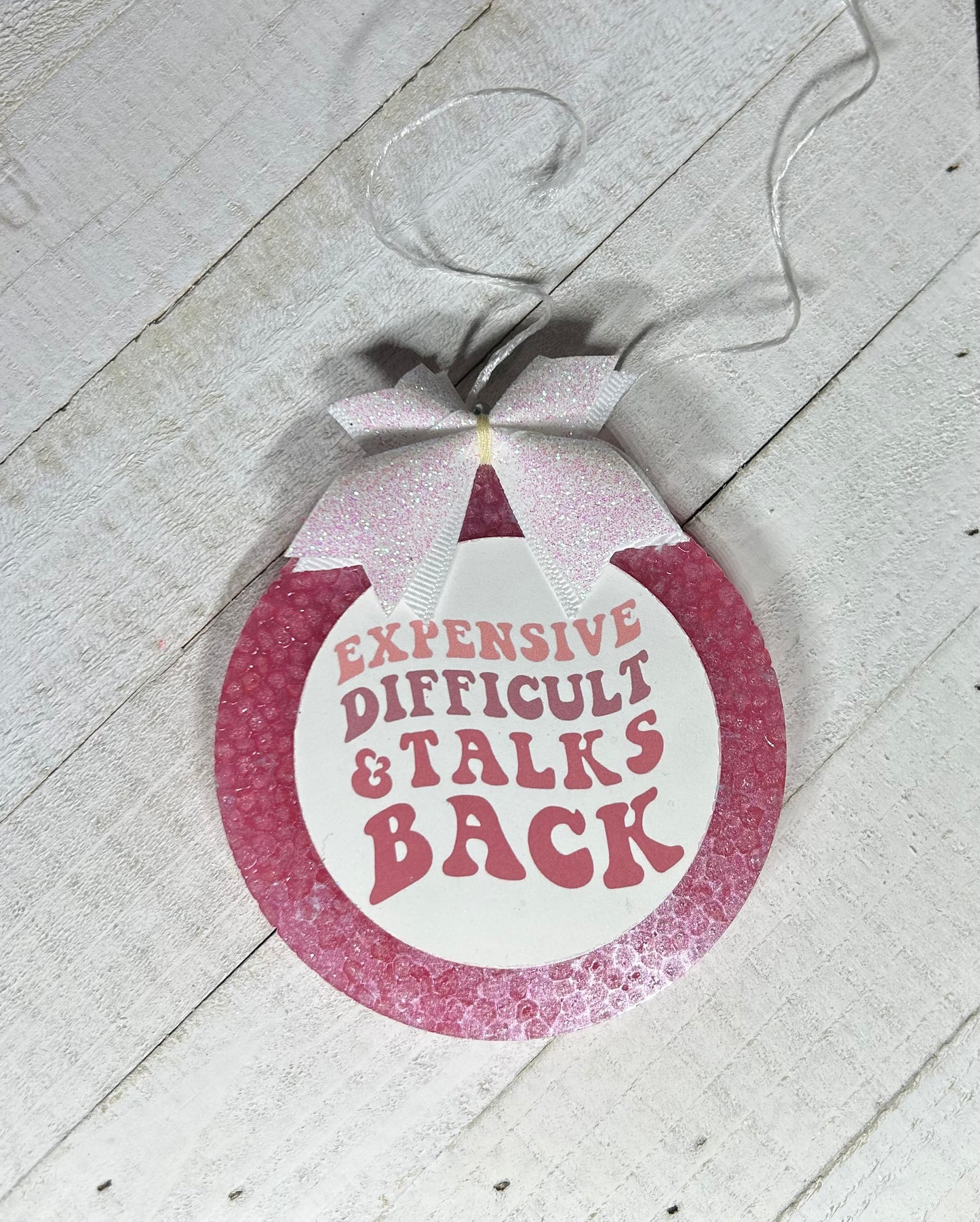 Expensive, Difficult and Talks Back