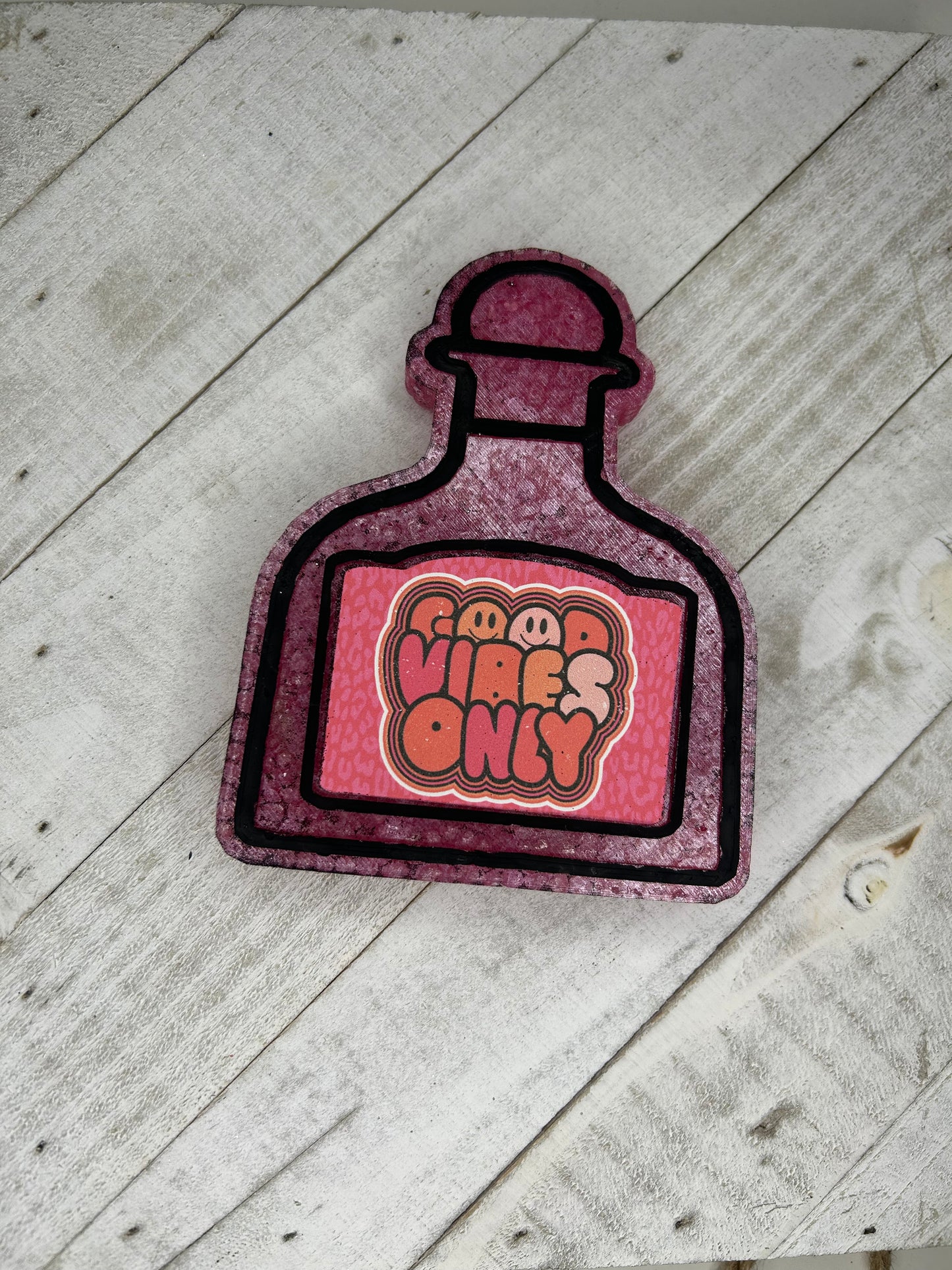 Tequila Bottle- Pink Sands