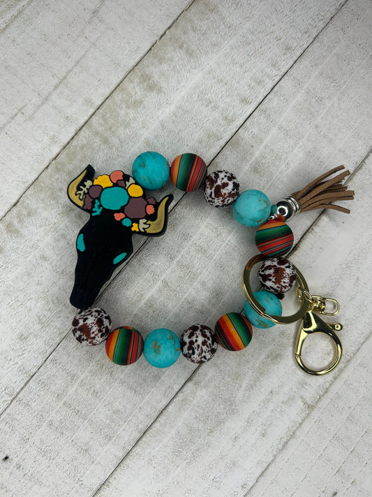 Western bull wristlet