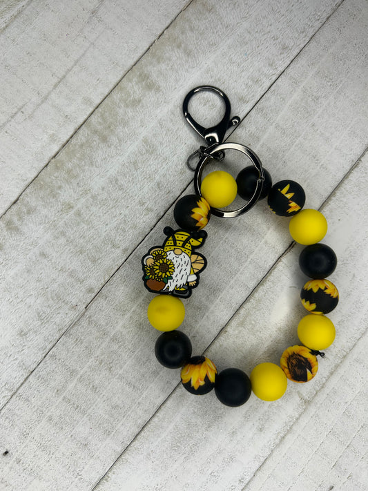 Sunflower wristlet