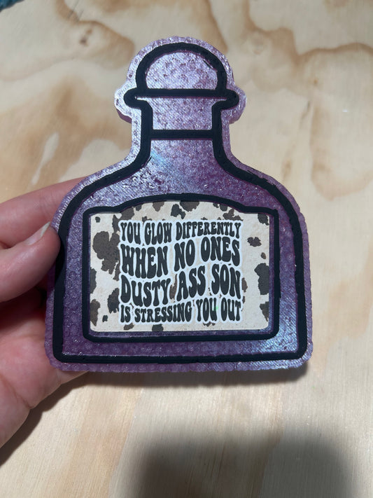 Tequila Bottle- Baja Cactus