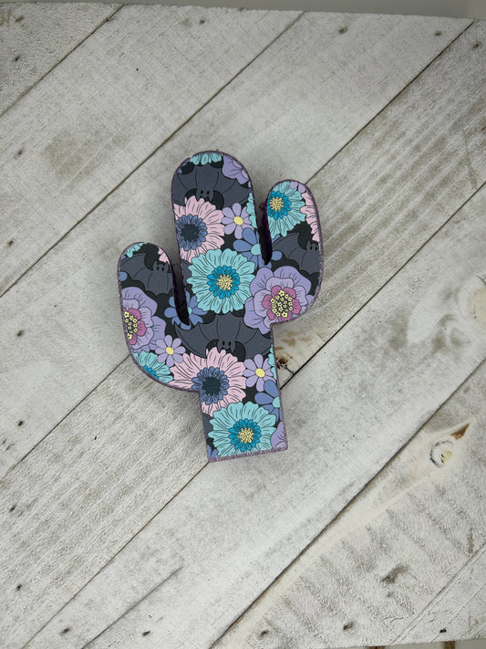 Floral Cactus- Ocean