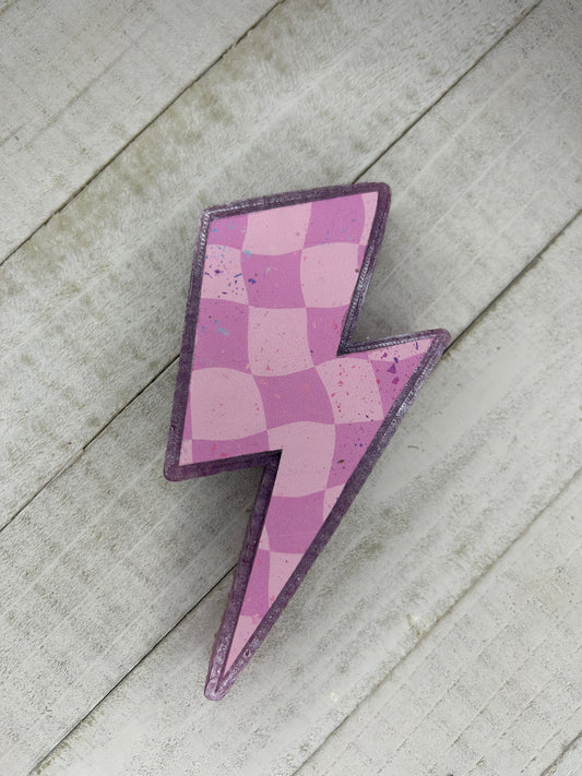Lightening Bolt- Pink Sands